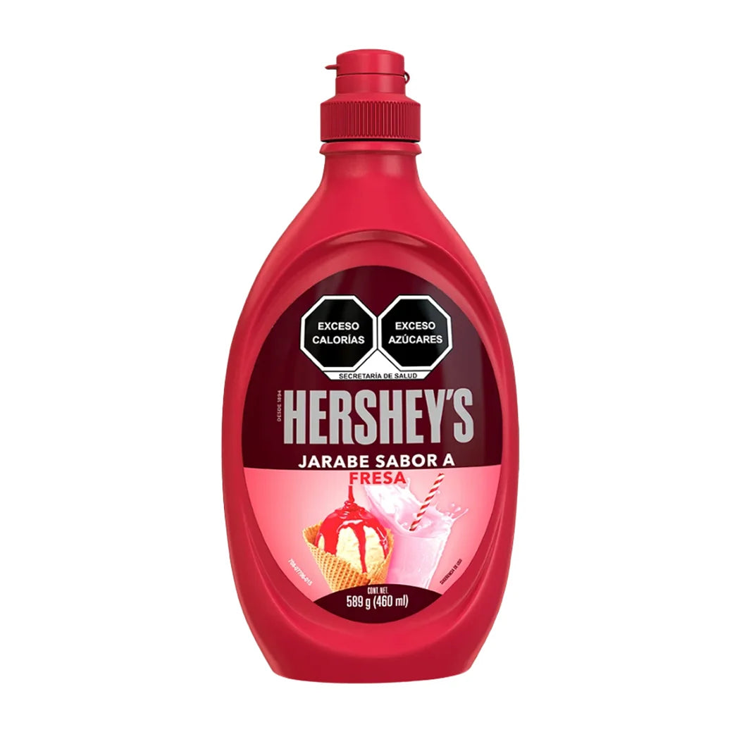 Jarabe Hersheys Fresa 589 g