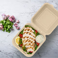 Contenedor abatible Liso | fibra libre de PFAS de | 100 piezas