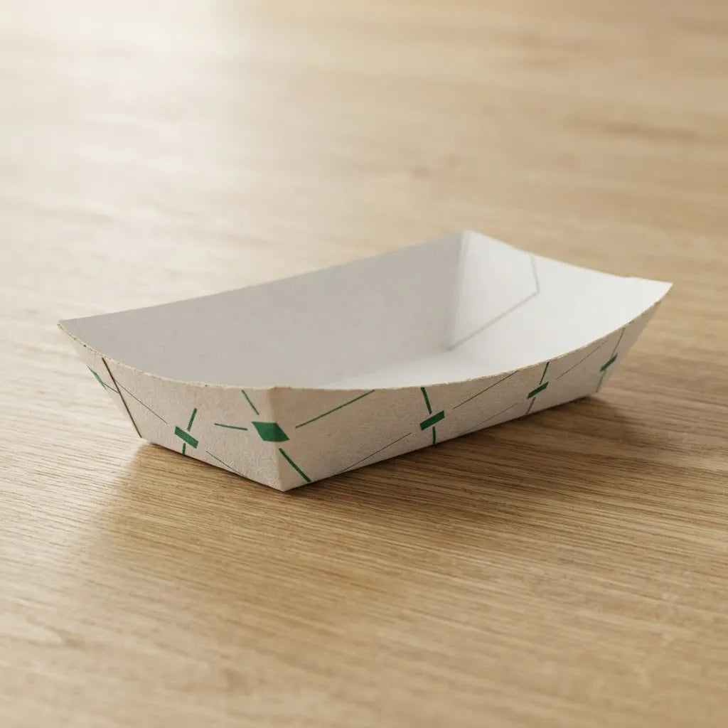 Charolas Para Crepas | De Cartón No. 5 | 50 piezas