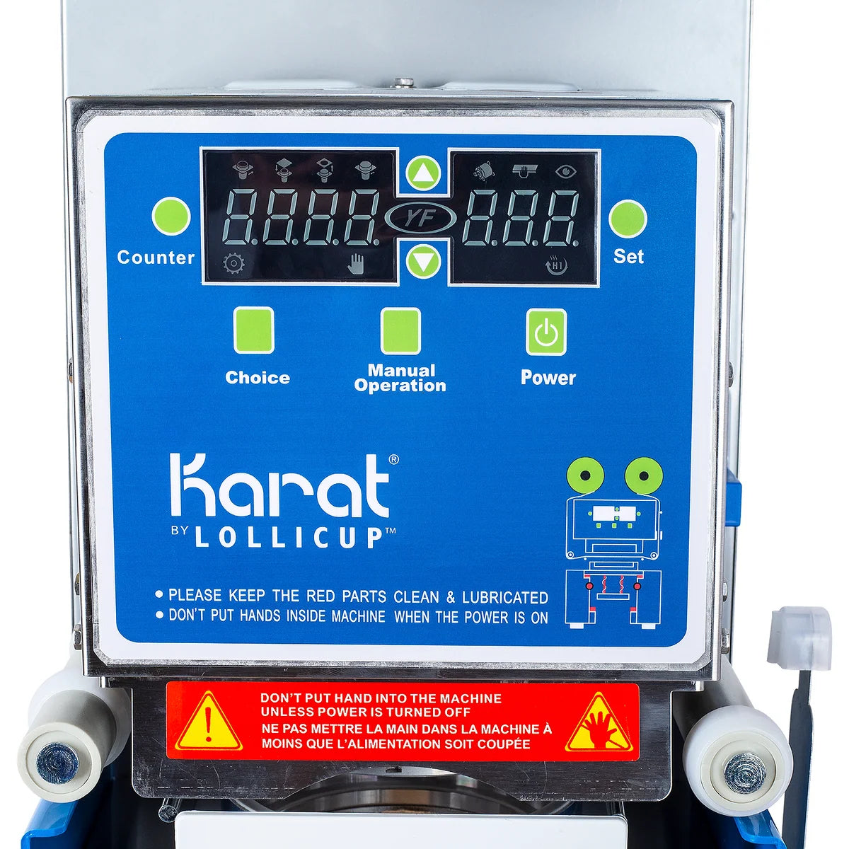 Karat Máquina selladora de vasos