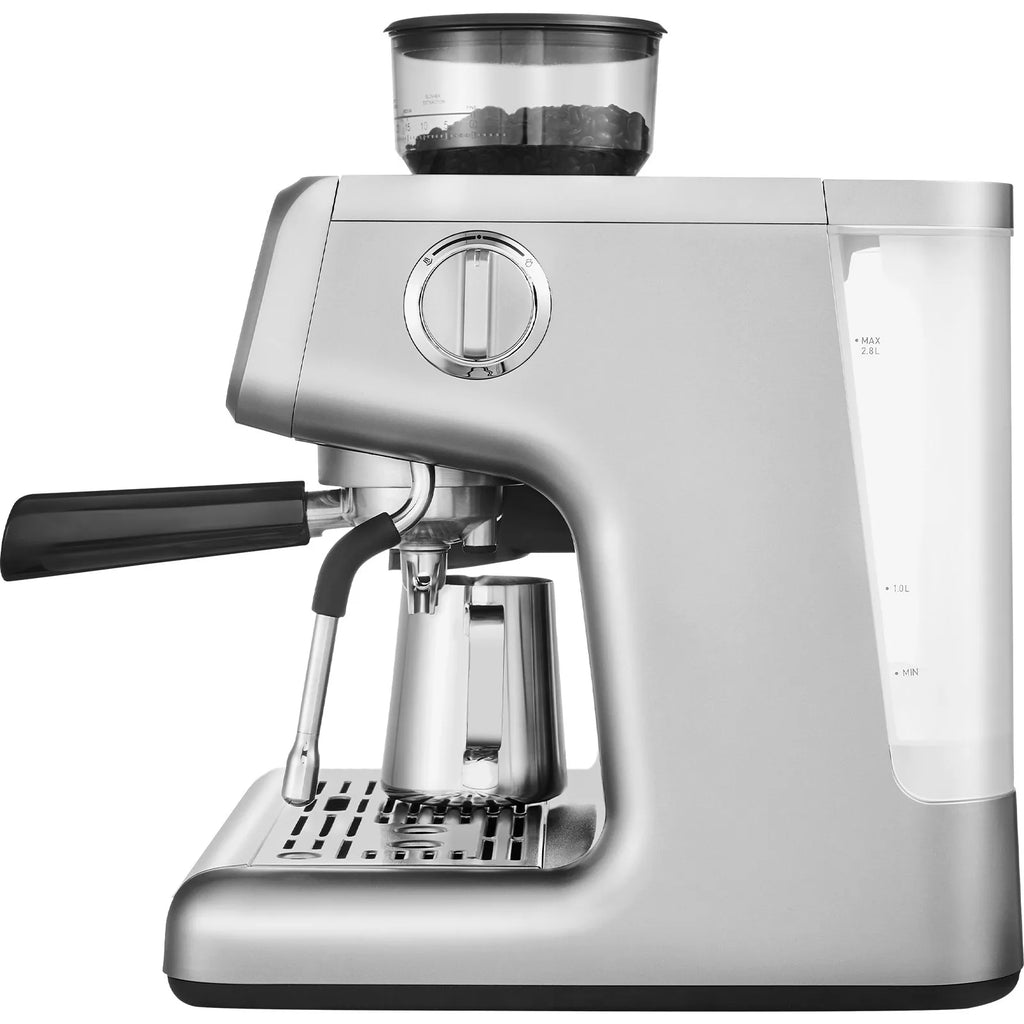 Cafetera espresso con molinillo | 15 bares | semiautomática | con espumador de leche