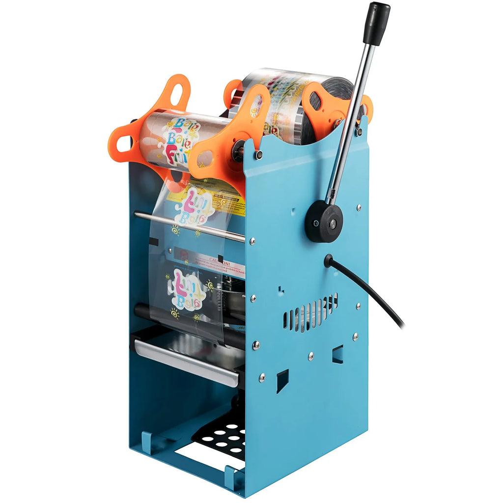 Máquina selladora manual de té boba | 300-500 vasos/hora | vasos de 90/95 mm de diámetro